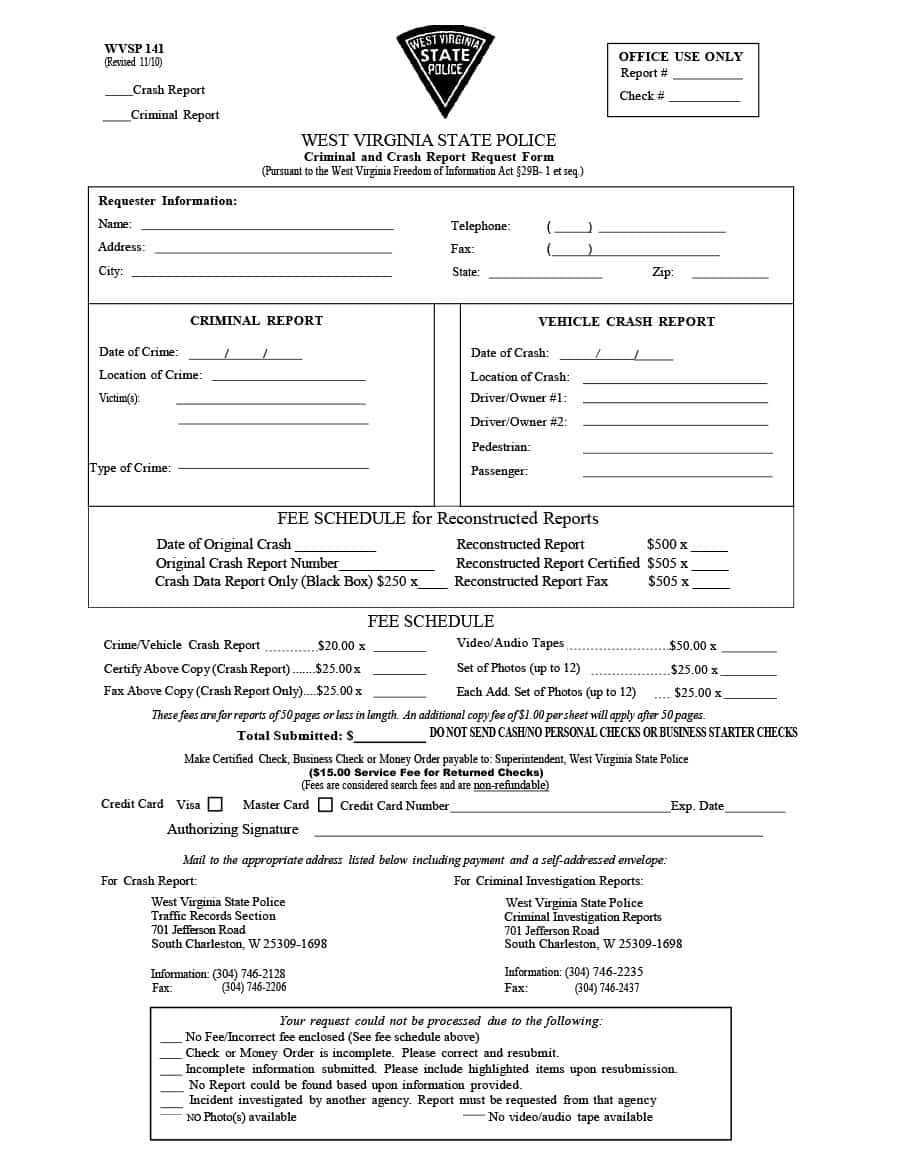 20+ Police Report Template & Examples [Fake / Real] ᐅ Pertaining To Crime Scene Report Template