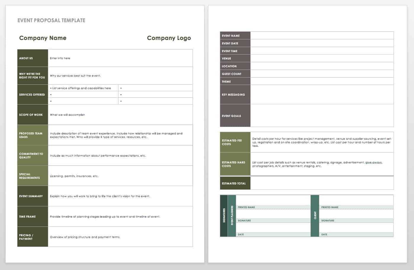 21 Free Event Planning Templates | Smartsheet With Wrap Up Report Template