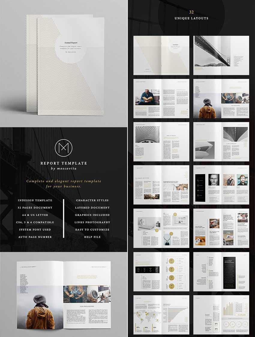 25+ Best Annual Report Templates - With Creative Indesign For Ind Annual Report Template