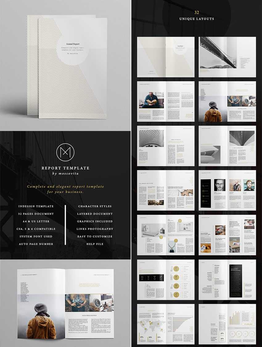 25+ Best Annual Report Templates – With Creative Indesign For Ind Annual Report Template