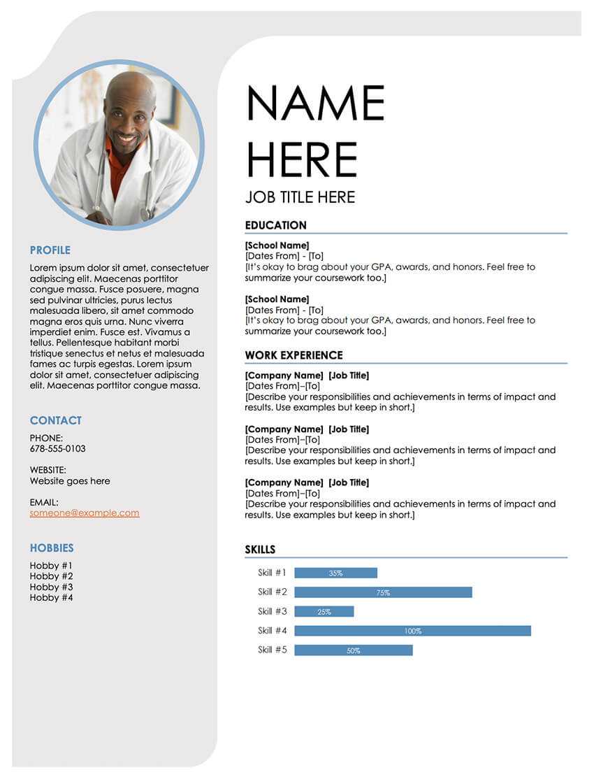 25+ Free Resume Templates For Open Office, Libreoffice, And With Regard To Microsoft Word Resume Template Free