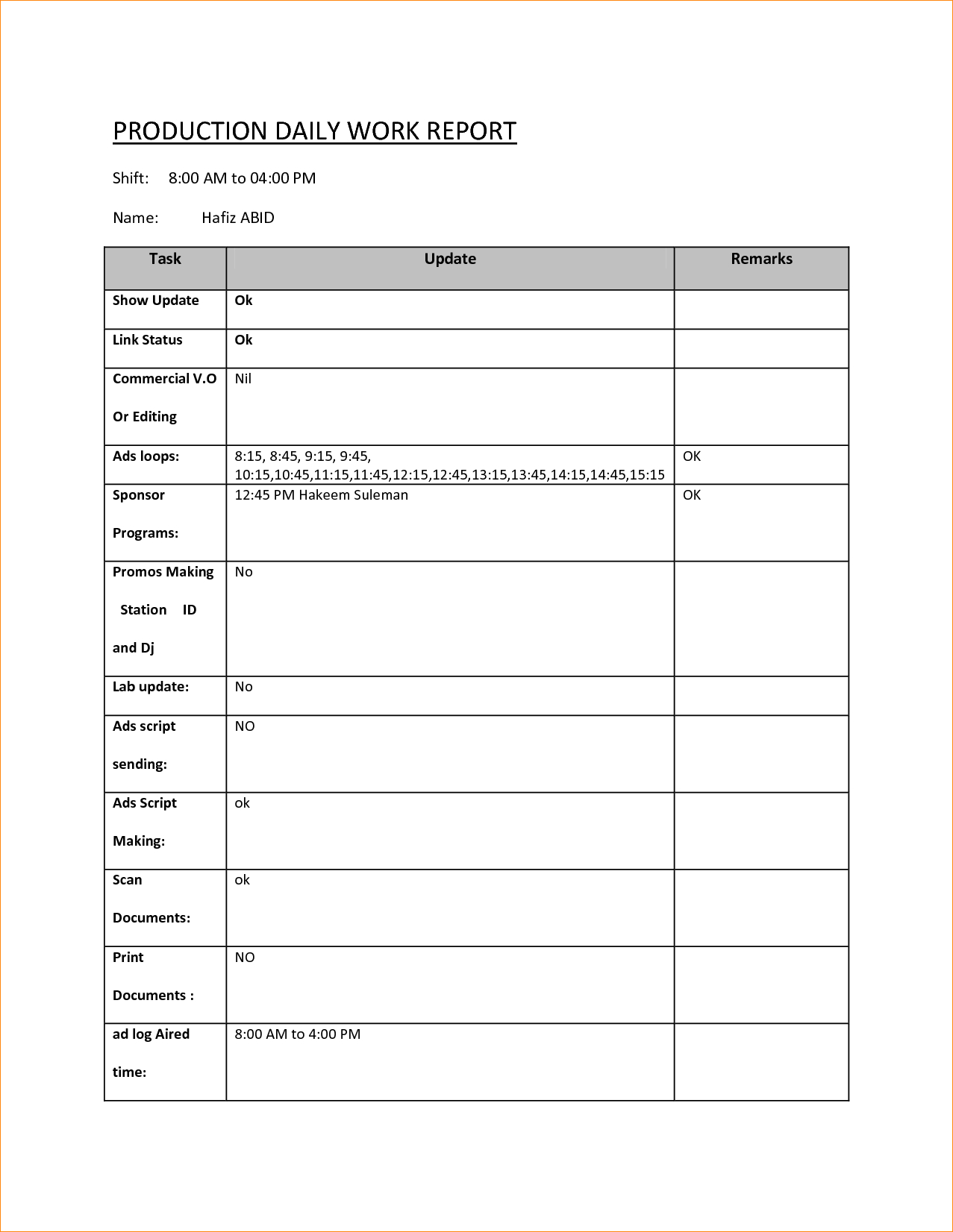 29 Images Of End Of Shift Report Template Nursing Intended For Nursing Shift Report Template