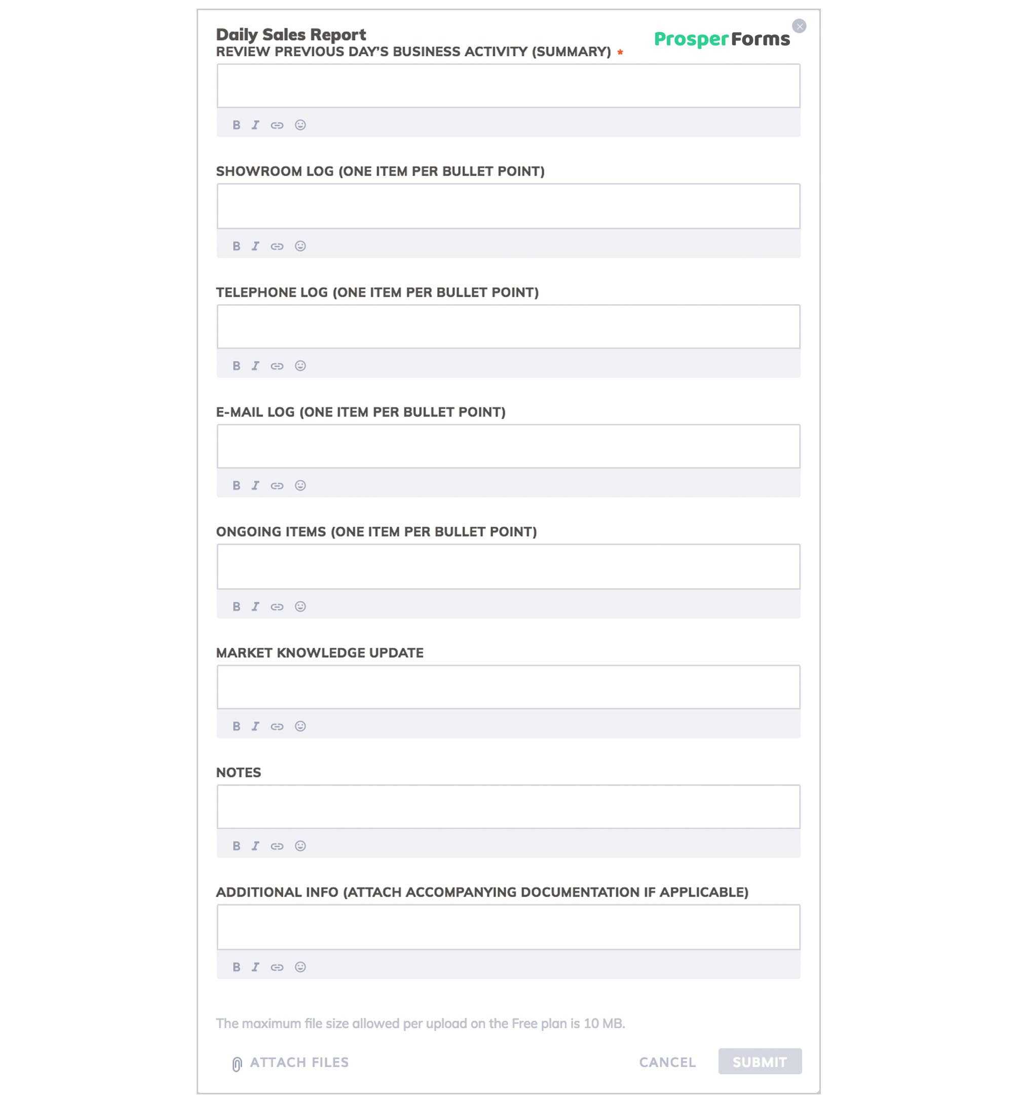 3 Best Examples: Daily Report Template | Free Templates Download Within Daily Activity Report Template