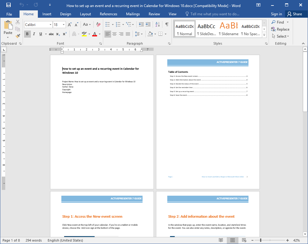 3 Simple Steps To Create An Employee Training Manual For Pertaining To Training Manual Template Microsoft Word