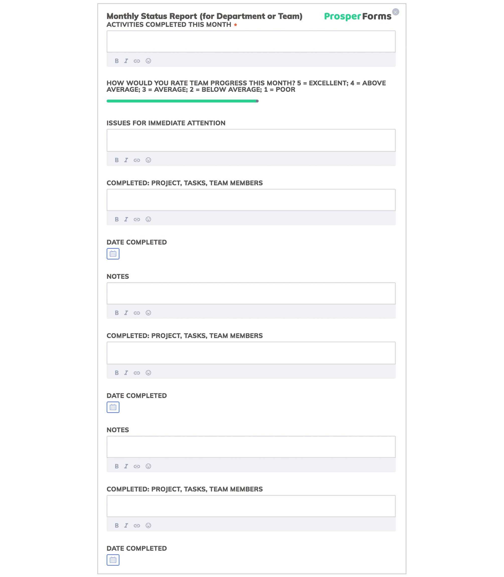 3 Smart Monthly Report Templates: How To Write And Free Intended For Monthly Status Report Template