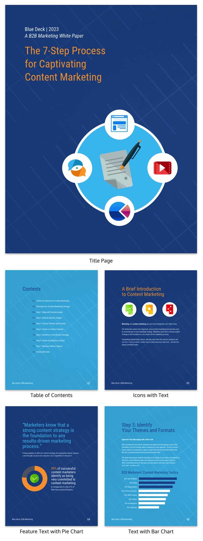 30+ Business Report Templates Every Business Needs – Venngage For White Paper Report Template