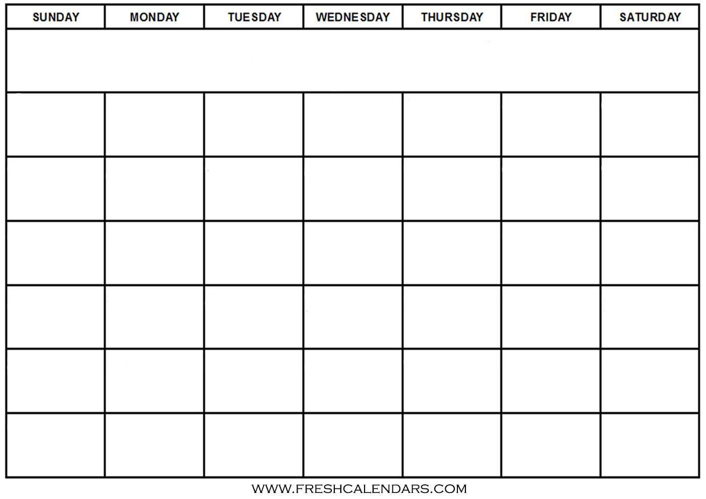 30 Print Free Calendar Template | Andaluzseattle Template Intended For Blank Calander Template