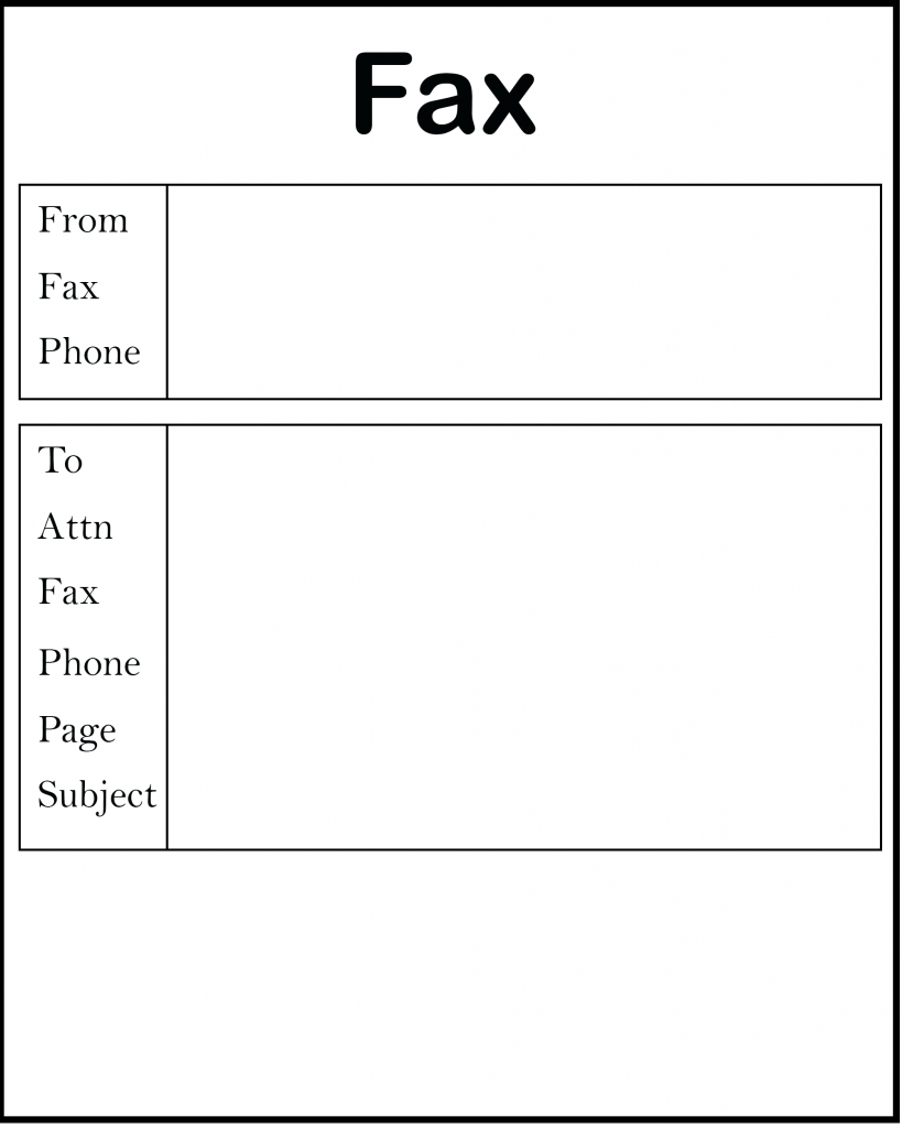 33+ Free Fax Cover Sheet Template Pdf Download [2020] With Regard To 33 Up Label Template Word