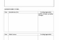 39 Best Unit Plan Templates [Word, Pdf] ᐅ Template Lab for Blank Unit Lesson Plan Template