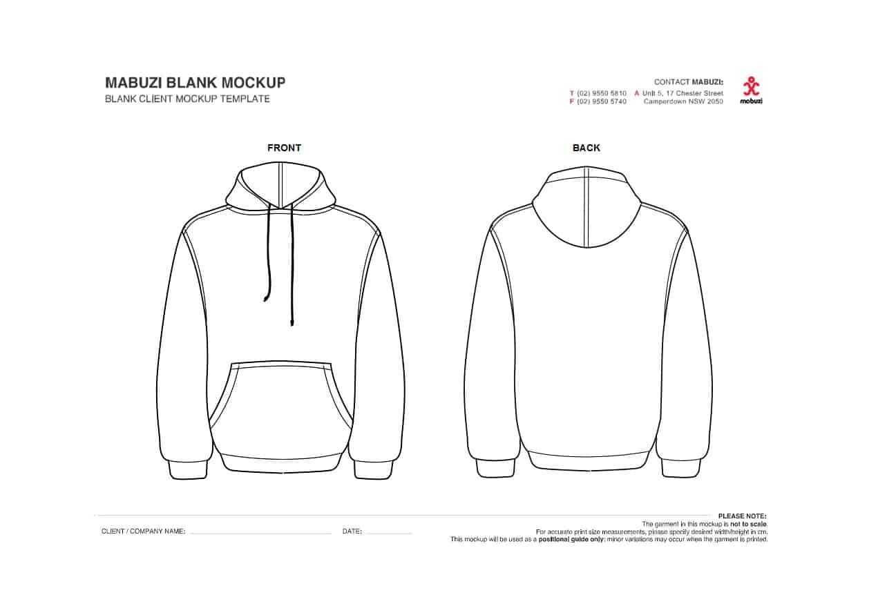 39 Blank Hoodie Templates [+ Hoodie Mockups] ᐅ Template Lab Pertaining To Printable Blank Tshirt Template