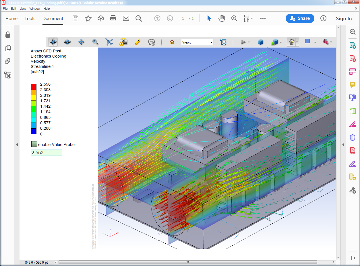 3D Pdf Examples Of Engineering Analysis, Cae, Simulation For Fea Report Template