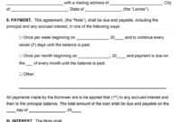 40+ Free Loan Agreement Templates [Word &amp; Pdf] ᐅ Template Lab in Blank Loan Agreement Template