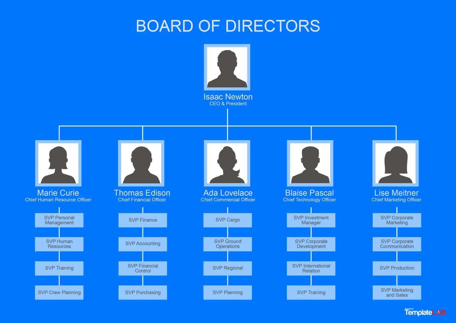 40 Organizational Chart Templates (Word, Excel, Powerpoint) For Organization Chart Template Word