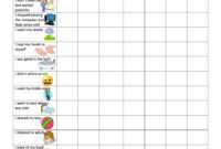 44 Printable Reward Charts For Kids (Pdf, Excel &amp; Word) regarding Reward Chart Template Word