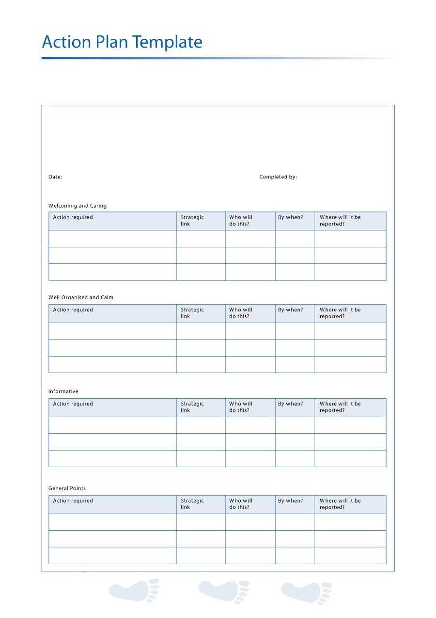 45 Free Action Plan Templates (Corrective, Emergency, Business) Within Work Plan Template Word