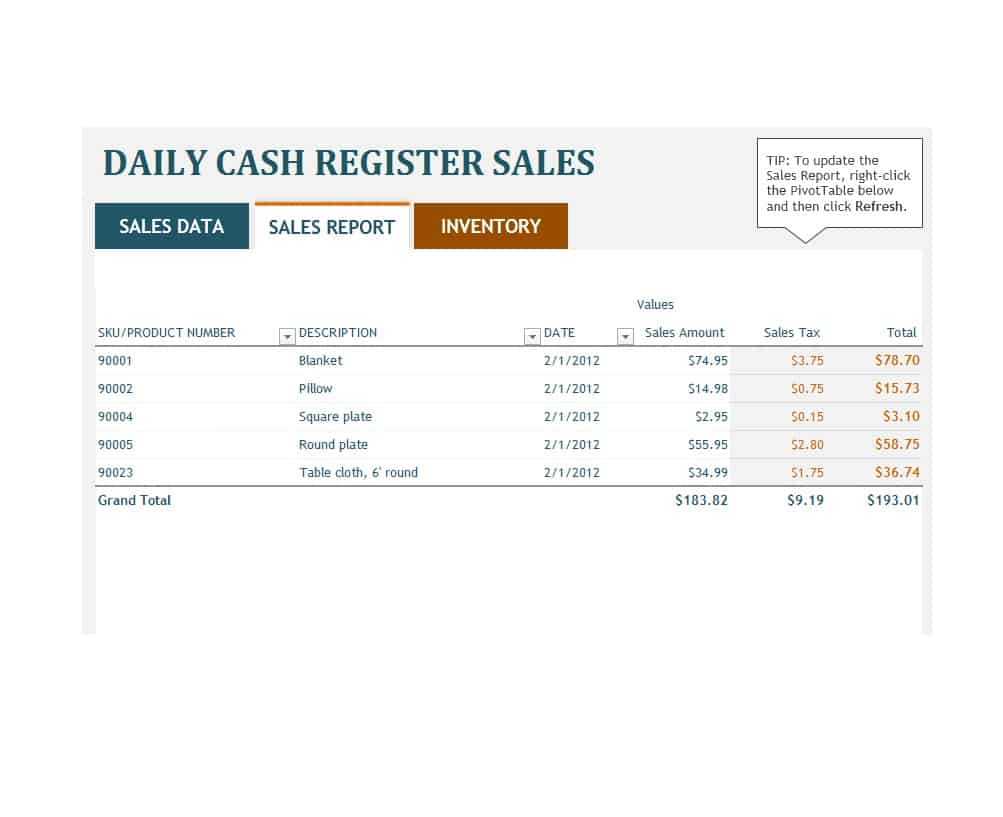 45 Sales Report Templates [Daily, Weekly, Monthly Salesman Intended For Sale Report Template Excel