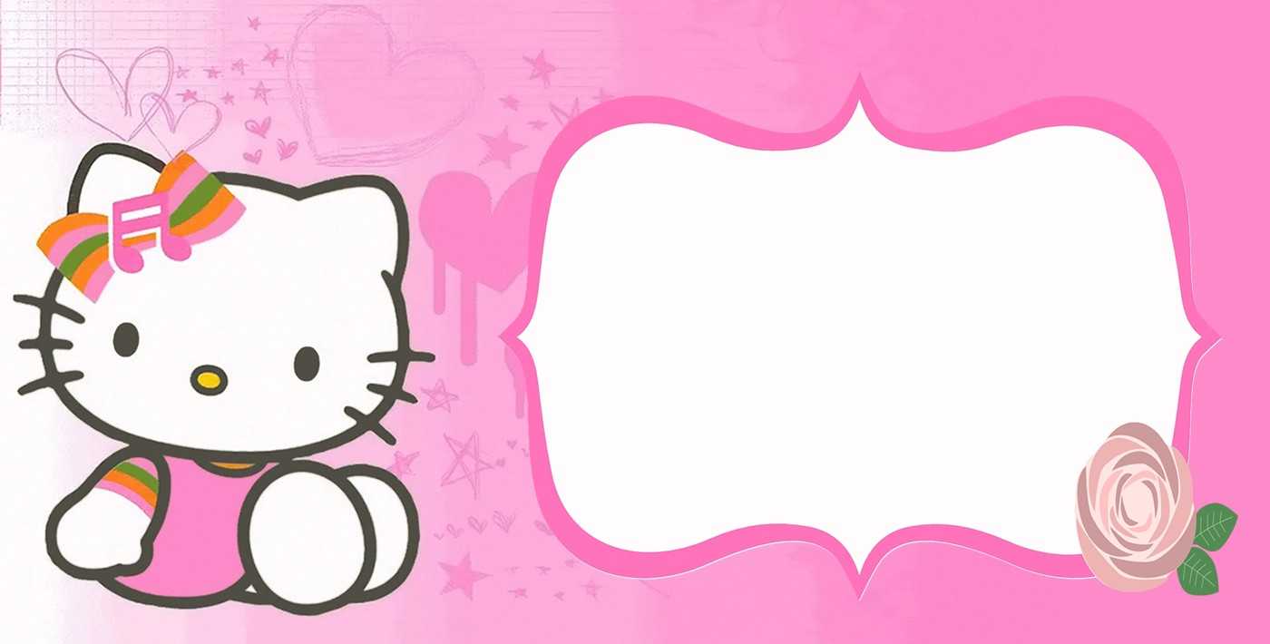 4744 Hello Kitty Free Clipart – 7 Inside Hello Kitty Banner Template