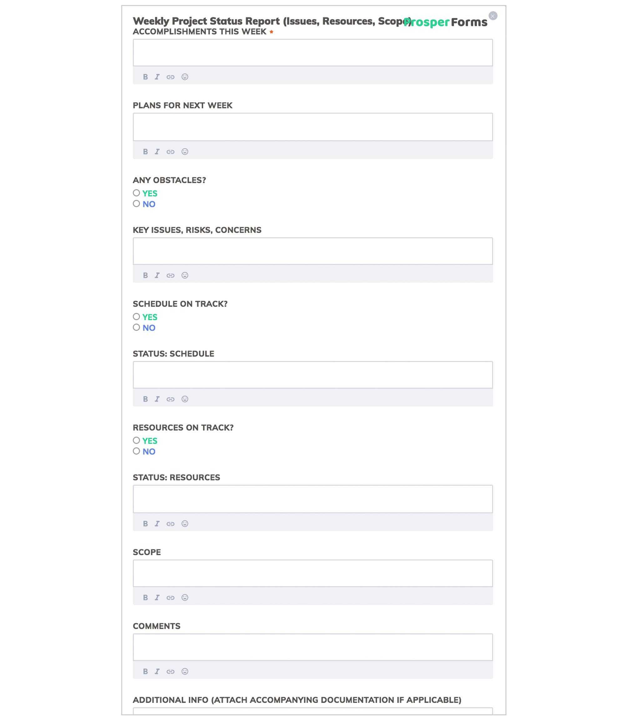 6 Awesome Weekly Status Report Templates | Free Download Intended For Work Summary Report Template