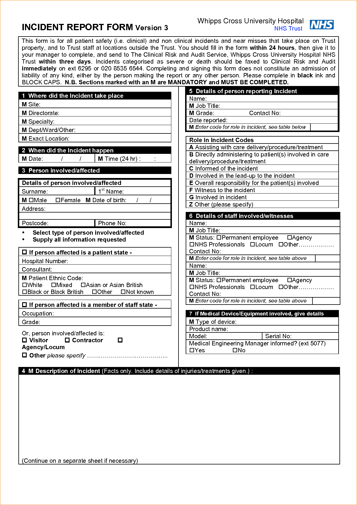 8 Incident Report Template Word | Outline Templates Regarding Incident Report Template Microsoft