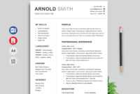 Ace Classic Cv Template Word - Resumekraft intended for Free Resume Template Microsoft Word