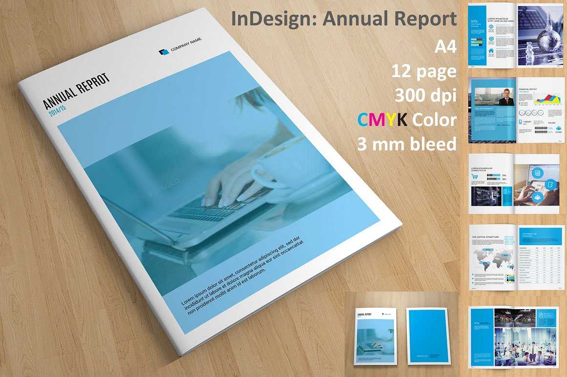 Annual Report Indesign Template Free Inside Free Annual Report Template Indesign