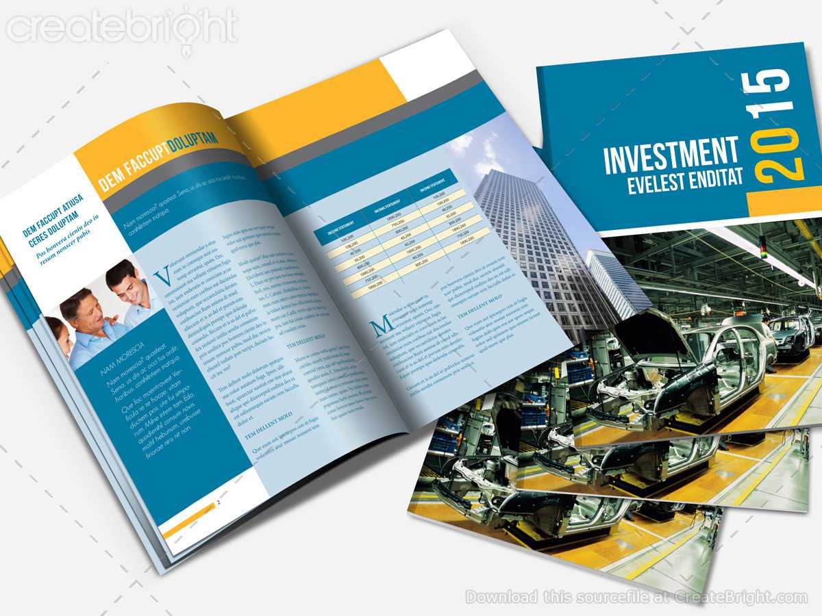 Annual Report Indesign Template Free Intended For Free Annual Report Template Indesign