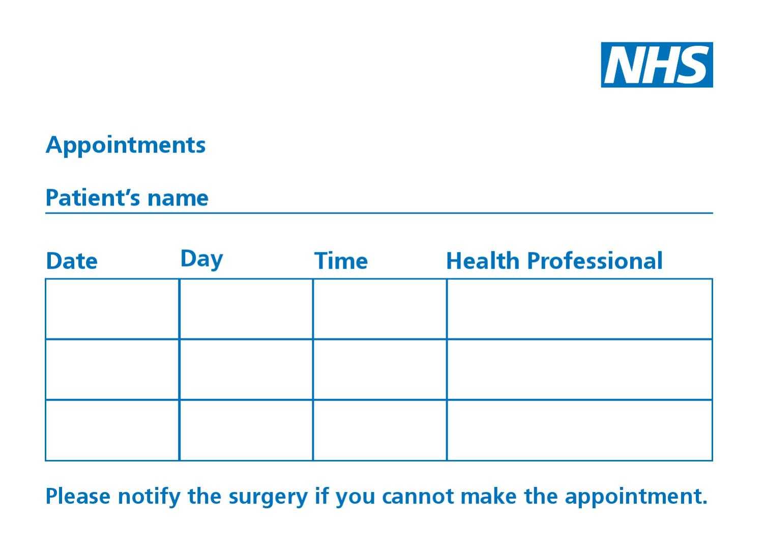 Appointments Cards – Raptor.redmini.co Inside Appointment Card Template Word