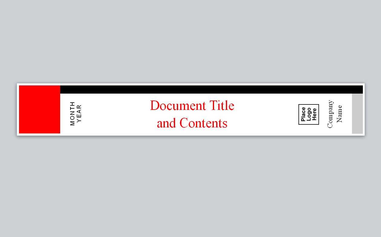 Avery Binder Spine Inserts Template – Horizonconsulting.co Regarding Binder Spine Template Word