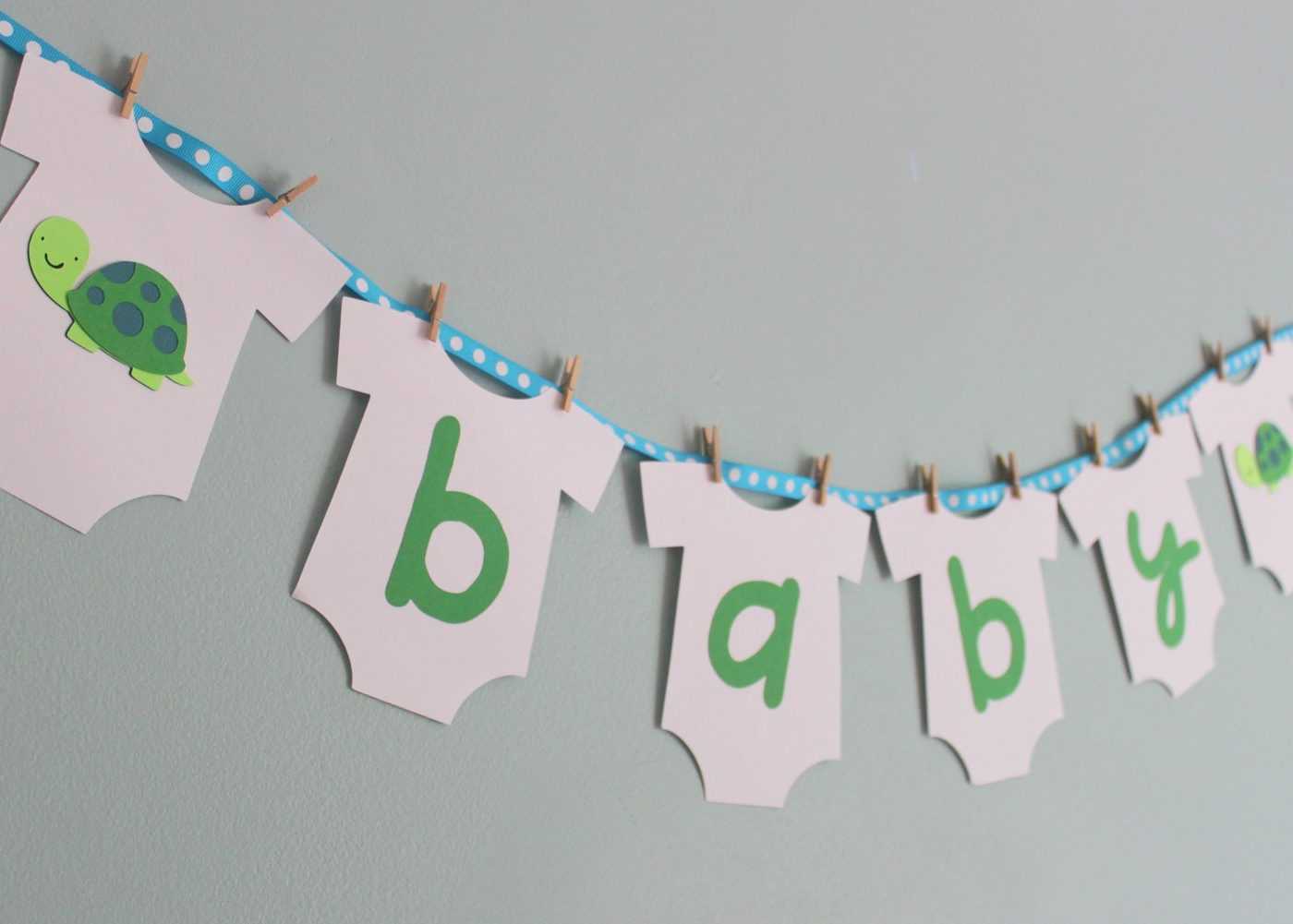 Awesome Baby Shower Banner Boy Idea For Girlation Owl Theme With Regard To Diy Baby Shower Banner Template