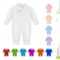 Baby Bodysuit Blank Template. Stock Vector – Illustration Of Inside Blank Elephant Template