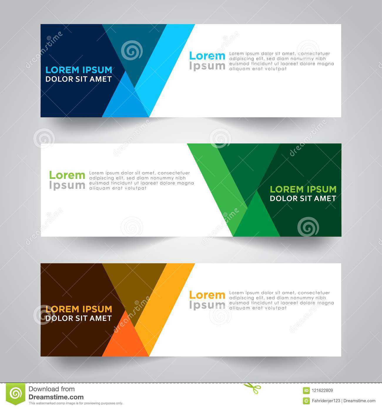 Banner Background. Modern Template Vector Design Stock Regarding Website Banner Design Templates