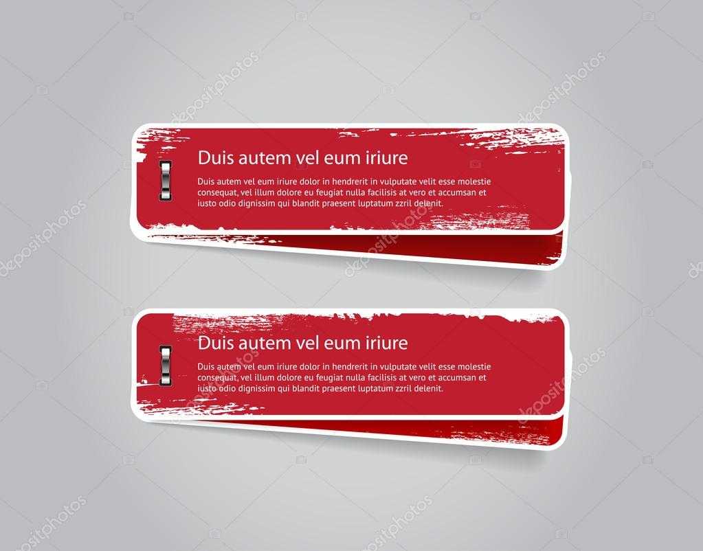 Banners With Worn Out Paint Texture, Attached With Shiny In Staples Banner Template