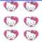 Beegoo Designs: "hello Kitty Hearts" Background & "hello Within Hello Kitty Banner Template