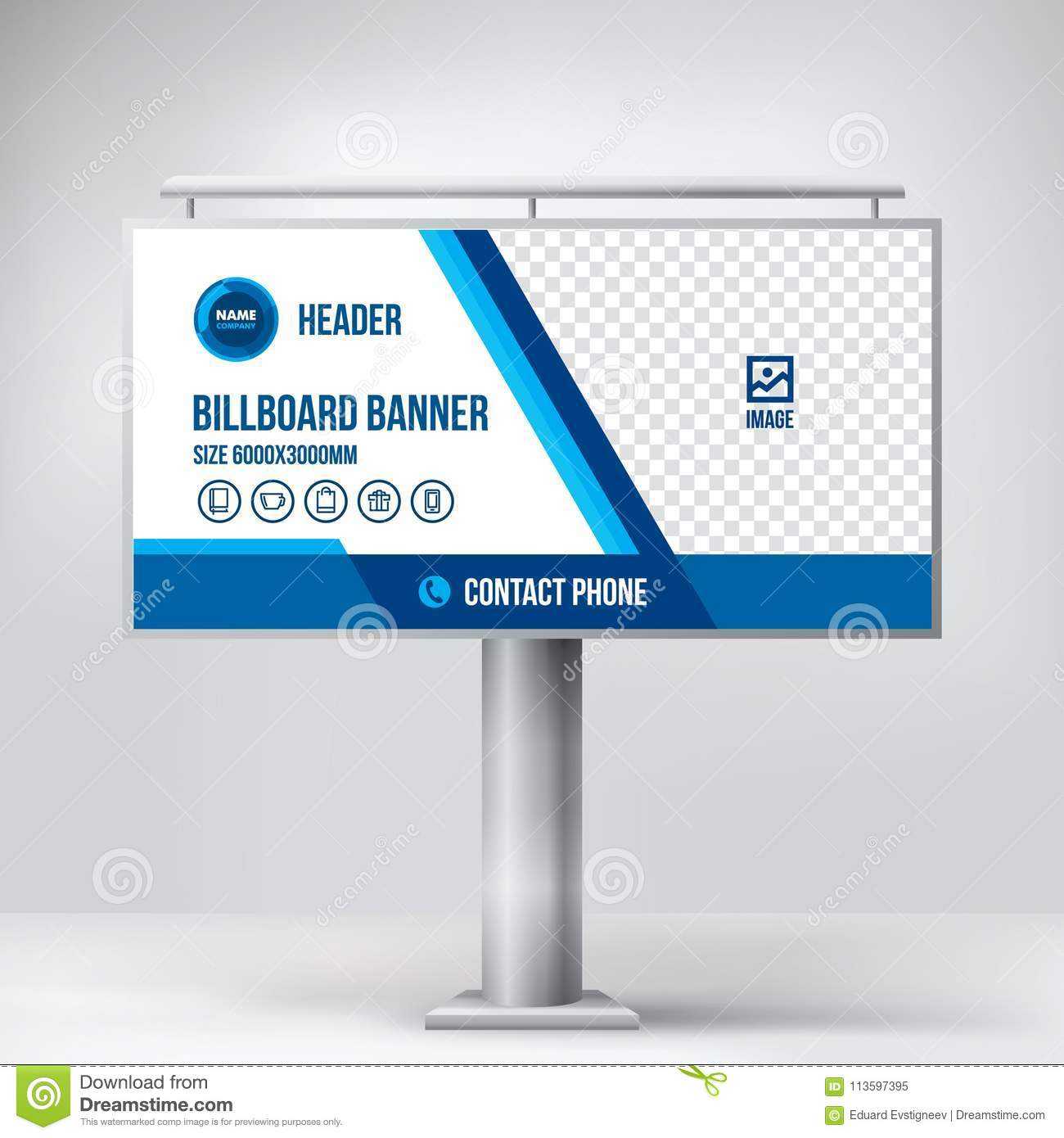 Billboard Design, Template Banner For Outdoor Advertising Inside Outdoor Banner Design Templates