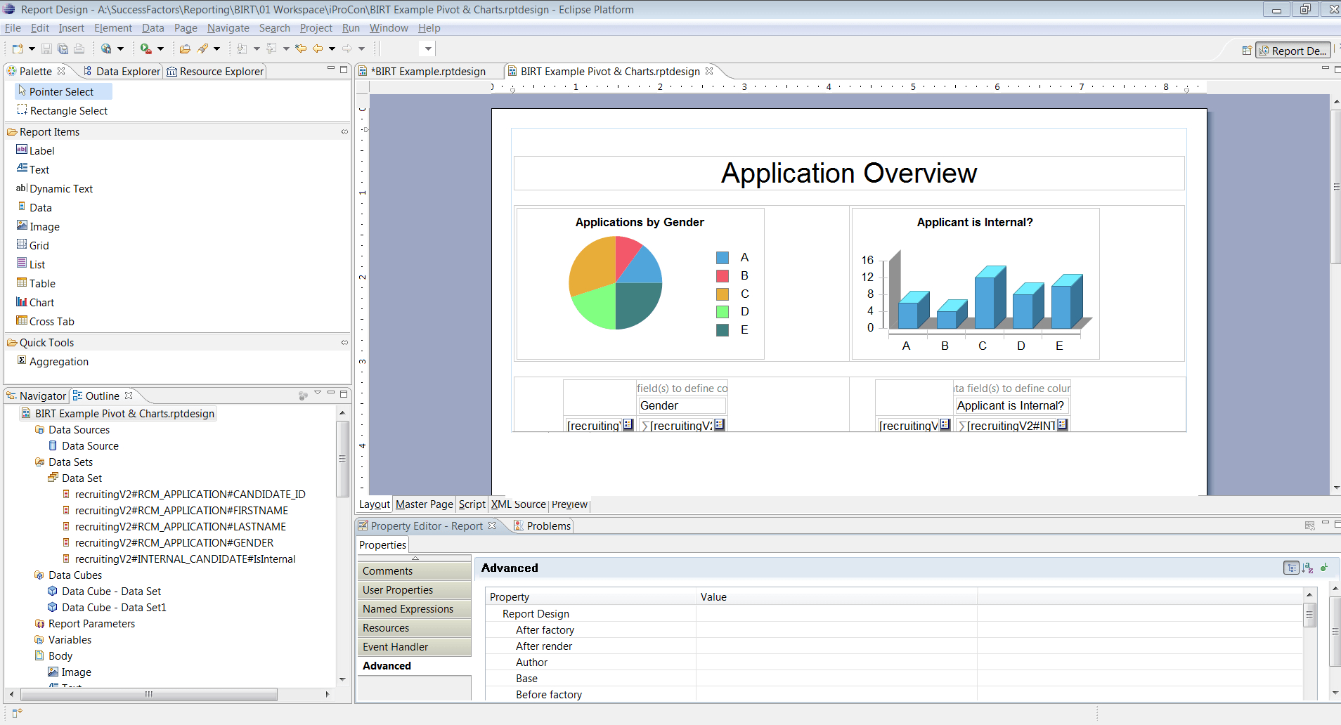 Birt Report Templates In Sap Successfactors – Part 3 - Ixerv With Regard To Birt Report Templates