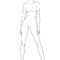 Blank Body Sketch At Paintingvalley | Explore Collection Within Blank Model Sketch Template