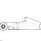 Blank Formula 1 Race Car Coloring Page | Free Printable regarding Blank Race Car Templates