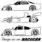Blank Race Car Coloring Pages Inside Blank Race Car Templates