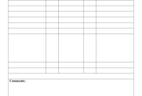Blank Student Checklist Template - Raptor.redmini.co pertaining to Blank Checklist Template Pdf