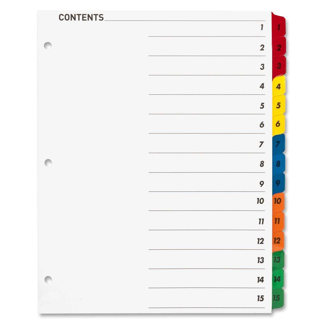 Blank Table Of Contents Layout | Cinemas 93 Regarding Blank Table Of Contents Template