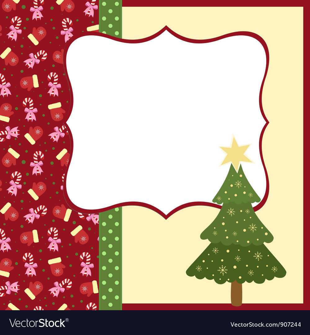 Blank Template For Christmas Greetings Card Pertaining To Blank Christmas Card Templates Free