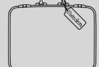 Briefcase Clipart Empty Suitcase, Briefcase Empty Suitcase within Blank Suitcase Template
