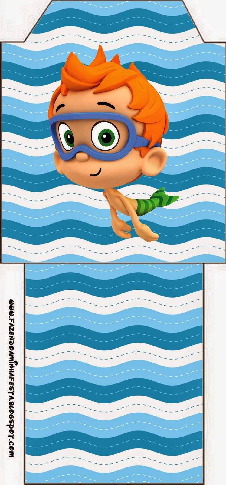 Bubble Guppies Free Party Printables. - Oh My Fiesta! In English With Regard To Bubble Guppies Birthday Banner Template