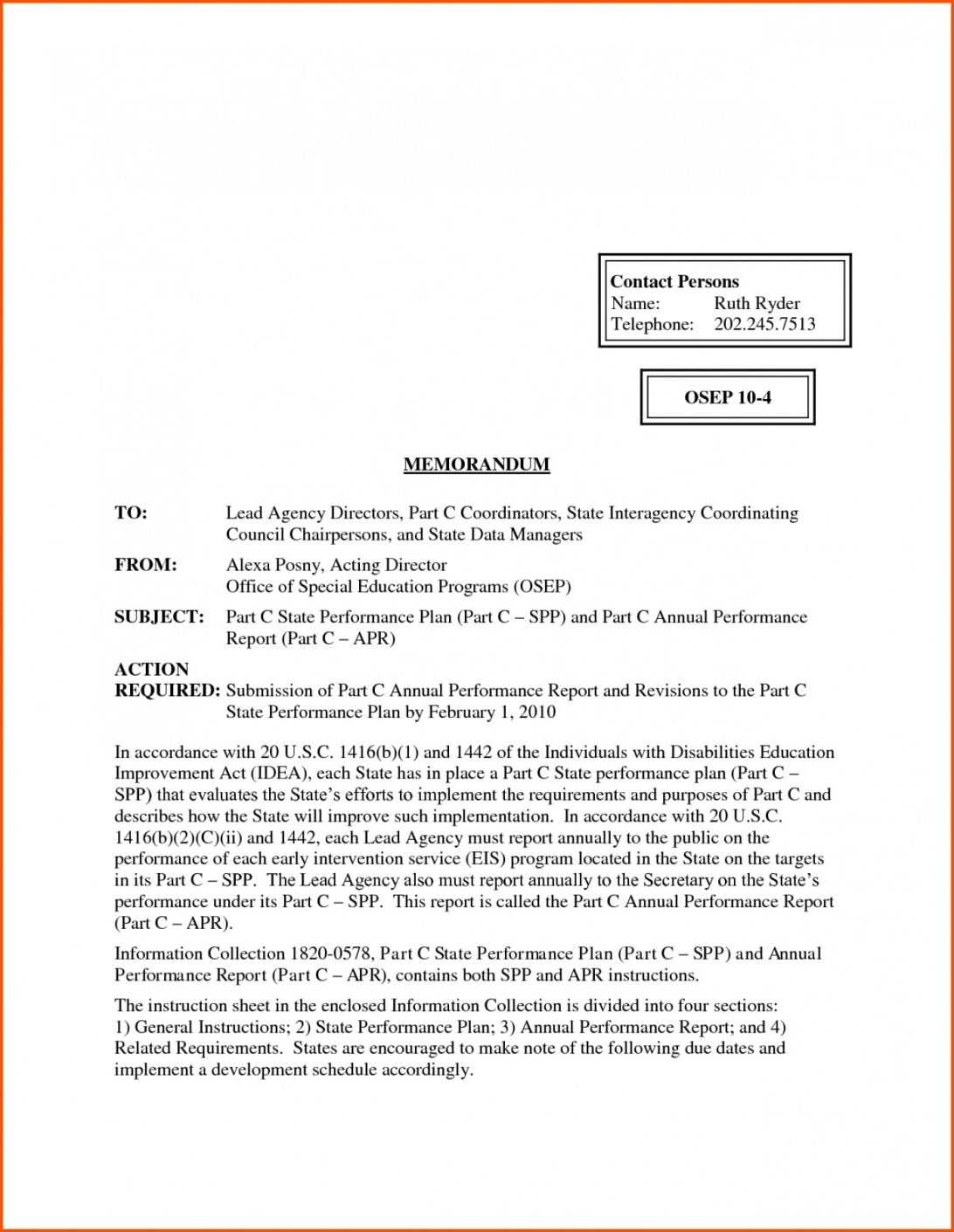 Business Memo Format Microsoft Word Pdf Example Apa Template Within Memo Template Word 2010