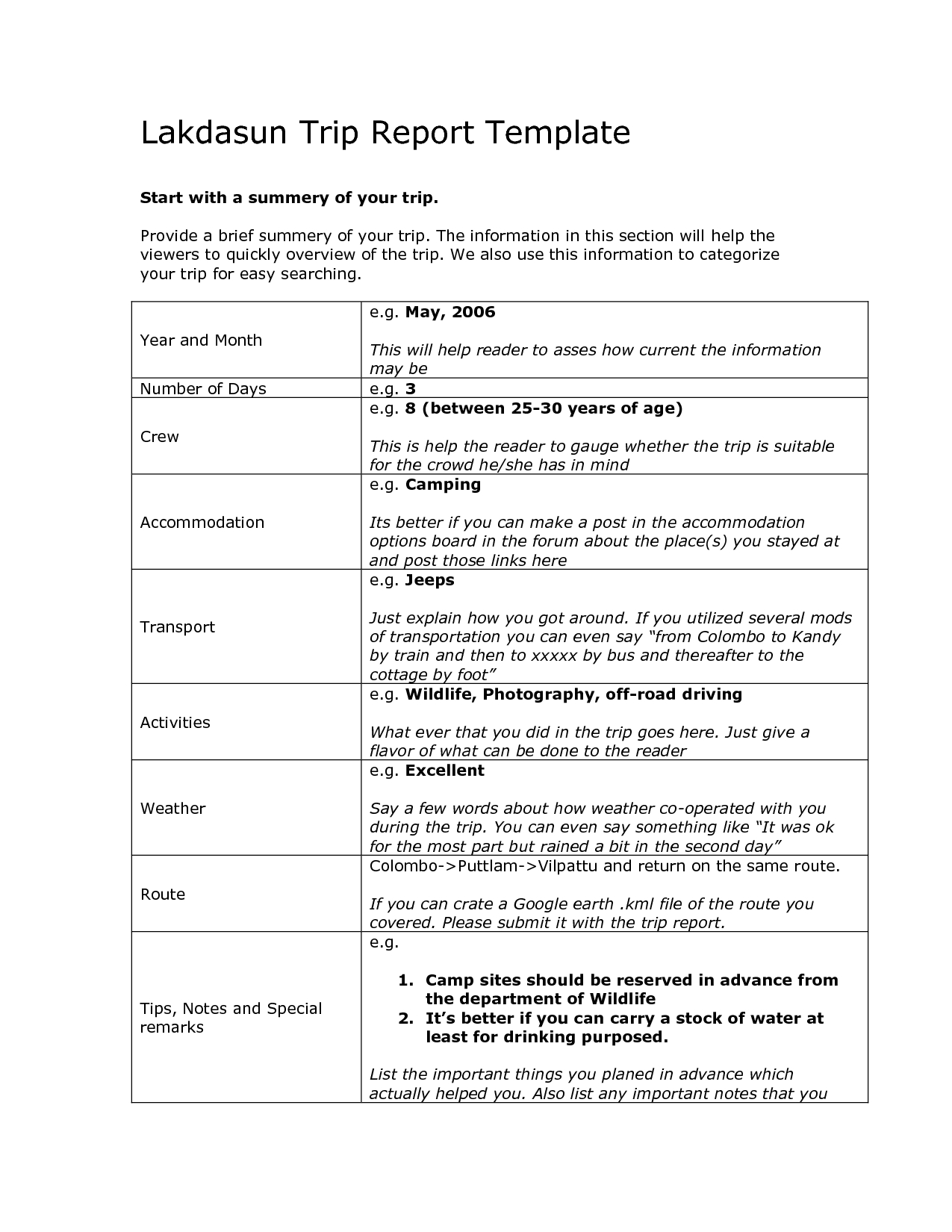 Business Trip Report Template Pdf - Raptor.redmini.co Throughout Business Trip Report Template