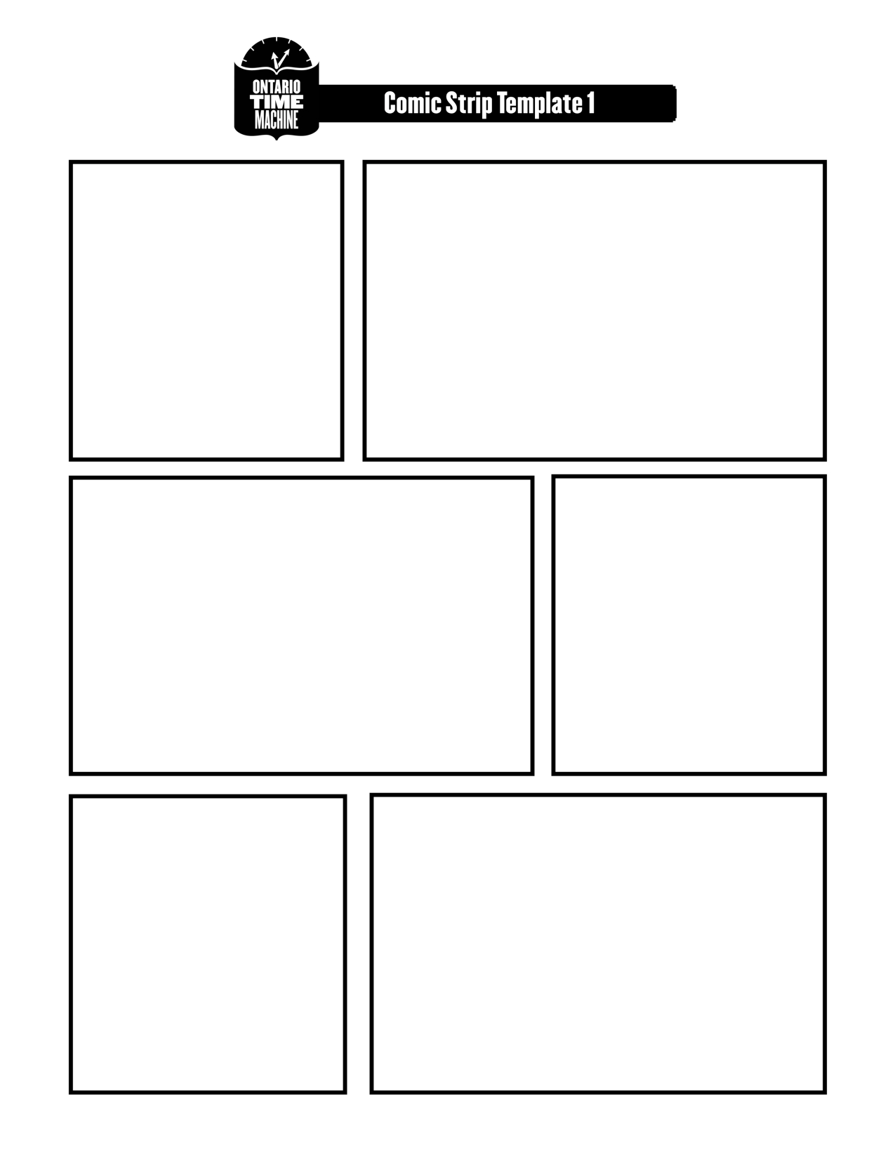 Cartooning Blanks Here Are A Few Ideas For You On Working On In Printable Blank Comic Strip Template For Kids