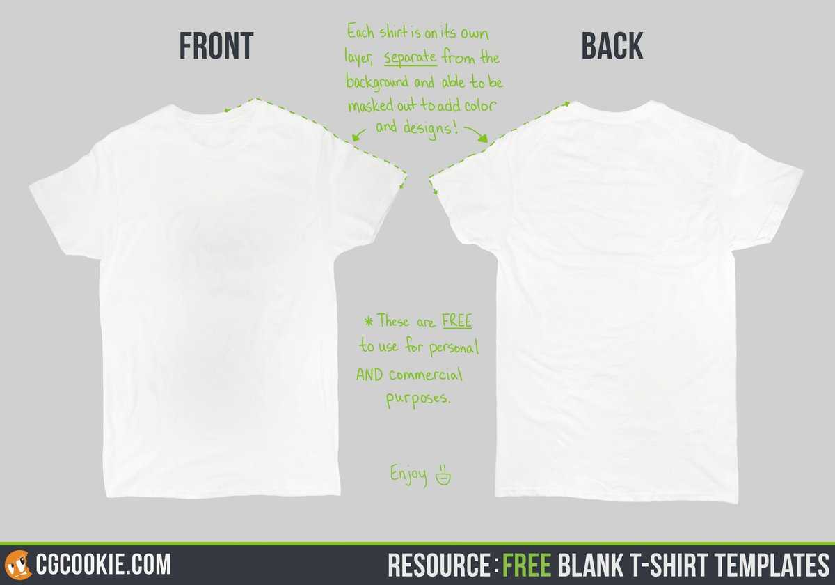 Cg Cookie On Twitter: "free Resource: A T Shirt Template To In Blank T Shirt Design Template Psd