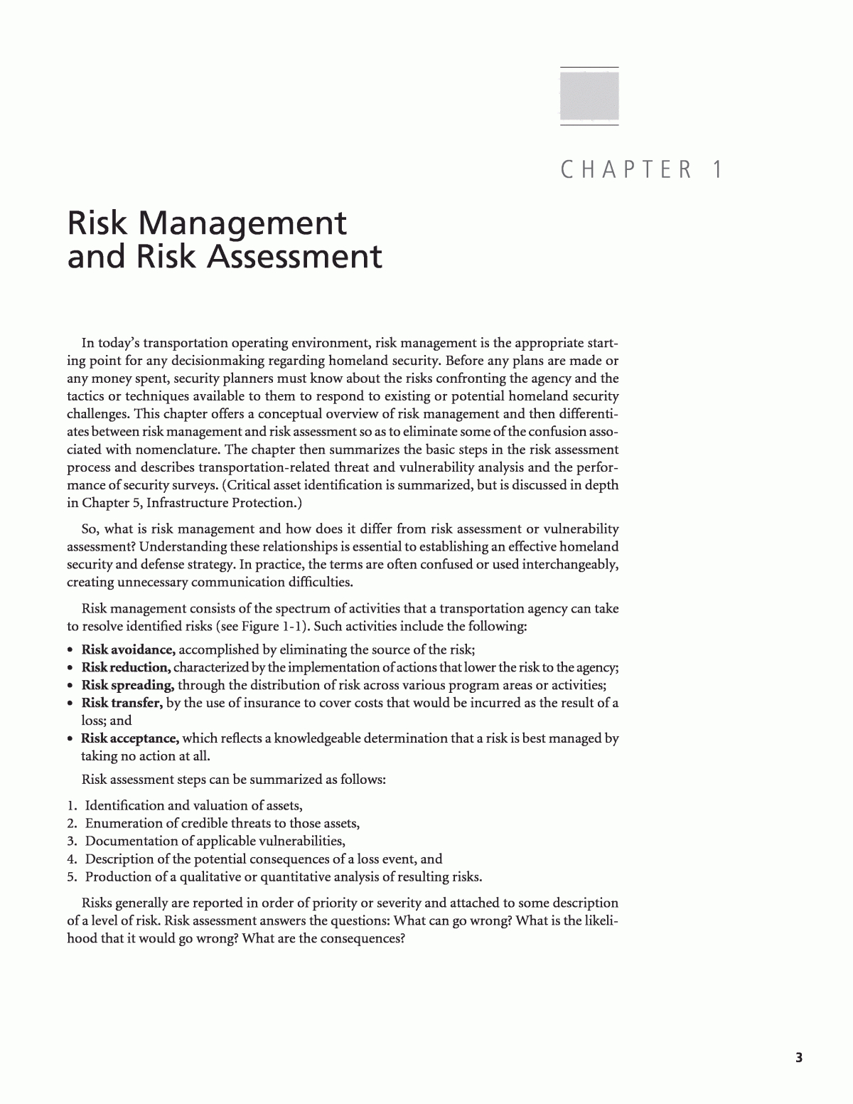 Chapter 1 – Risk Management And Risk Assessment | Security Inside Physical Security Risk Assessment Report Template