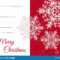 Christmas Greeting Card Template With Blank Text Field Stock for Blank Christmas Card Templates Free