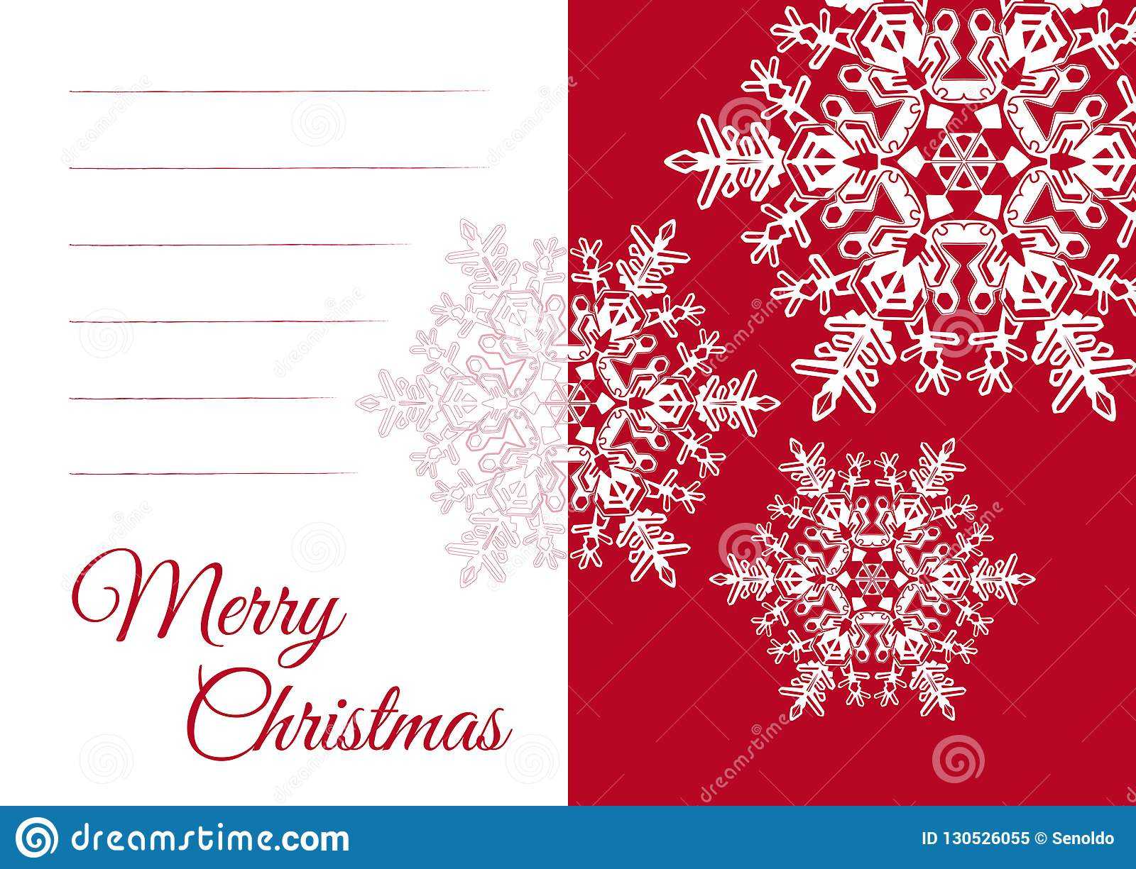 Christmas Greeting Card Template With Blank Text Field Stock For Blank Christmas Card Templates Free